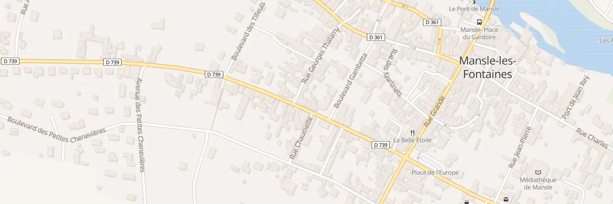 Plan du 32 Rue des Bouviers à Mansle-les-Fontaines