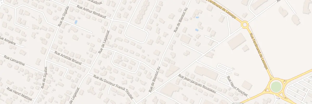 Plan du 9 Rue de Bientot Vu à Marmande