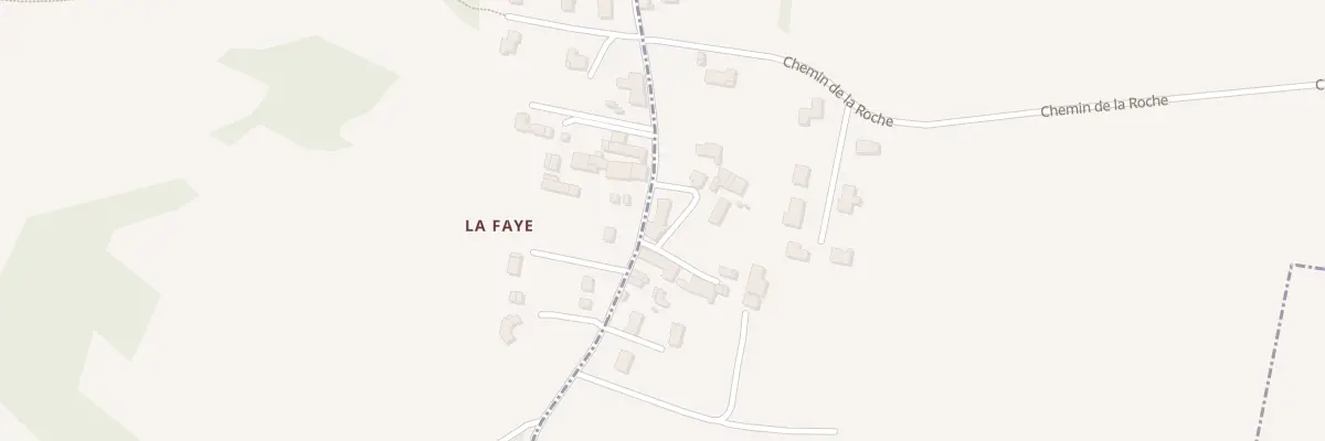 Plan du 11 Rte de la Faye à Tourriers