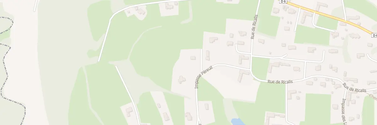Plan du 6 Imp le Pereuil à Sénac