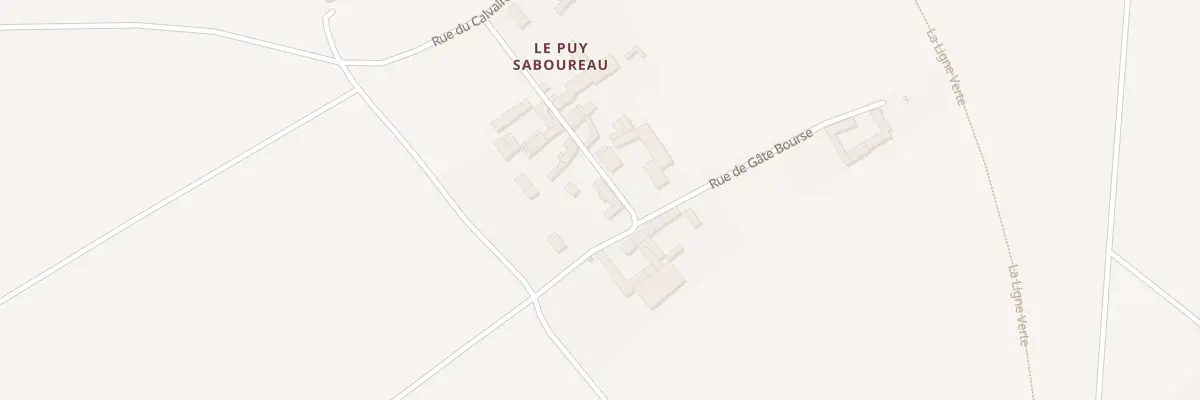 Plan du 7 Rue du Chemin Vert à La Roche-Rigault