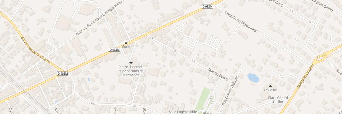 Plan du 16 Rue du Bédat à Marmande