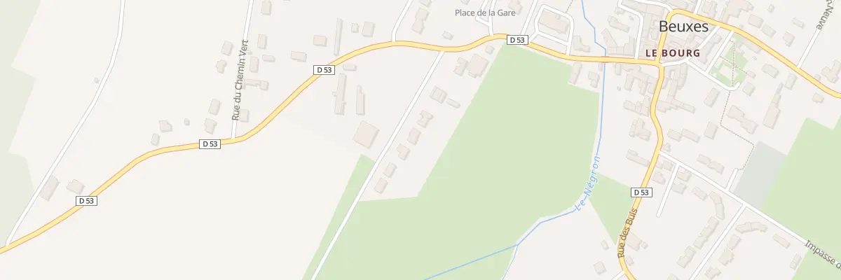 Plan du 5 Rue des Fontaines à Beuxes