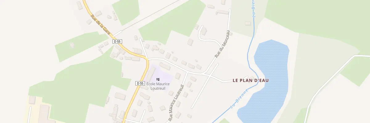 Plan du 10 Rue du Monceau à Chérancé