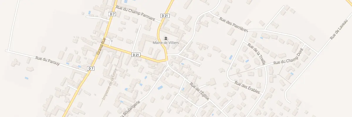 Plan du 3 Pl de la Mairie à Villiers