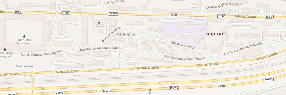 Plan du 205 Rue Cdt Abadie au Havre