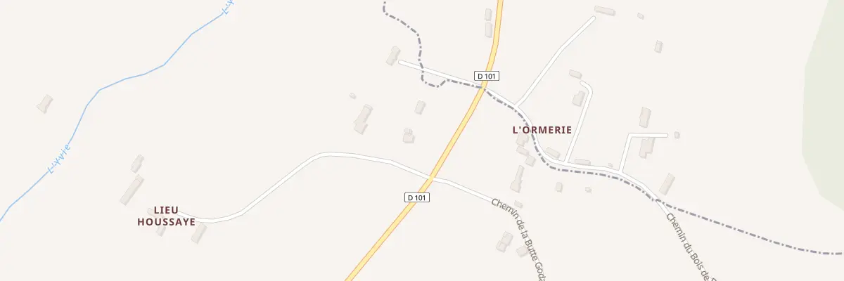 Plan du 32 Chem de l’Ormerie à Saint-Hymer