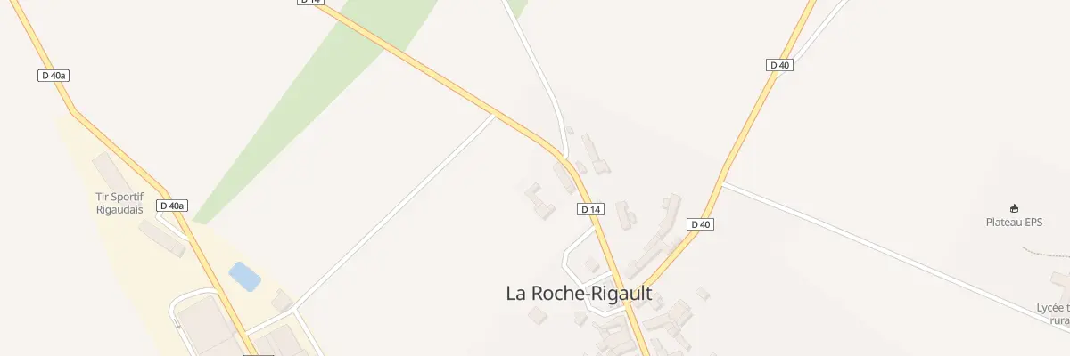 Plan du 14 Rue des Charmilles à La Roche-Rigault