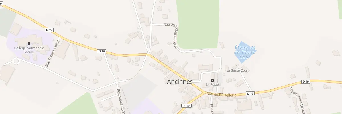 Plan du 22 Rue Andre Malo à Ancinnes