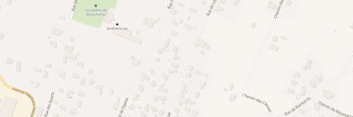 Plan du 89 Rue de Lagassat à Marmande