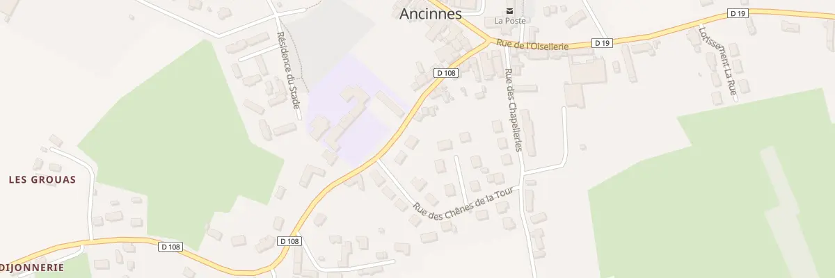 Plan du 17 Rue de la Liberation à Ancinnes