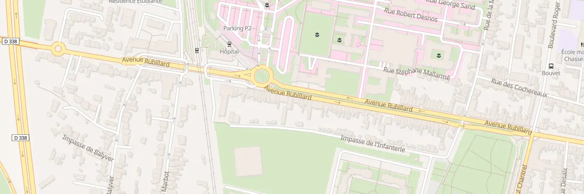 Plan du 211 Av Rubillard au Mans