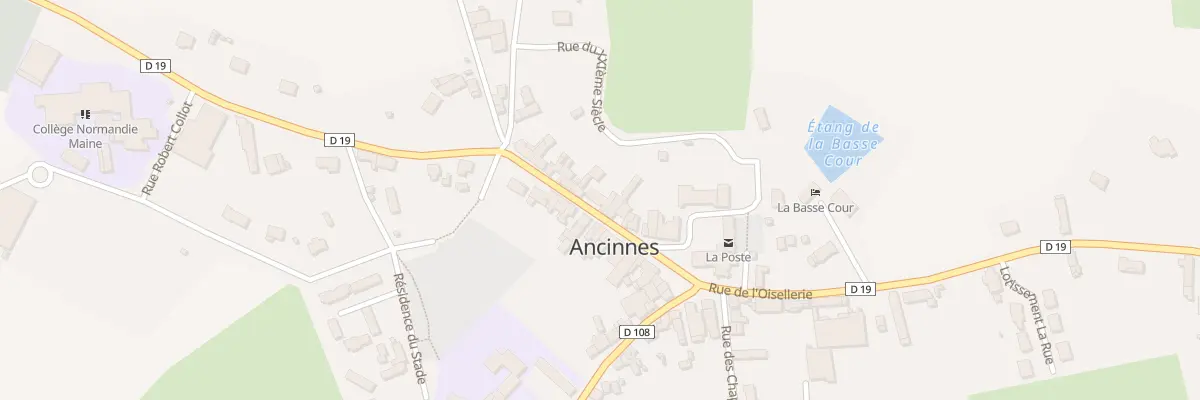 Plan du 16 Rue Andre Malo à Ancinnes