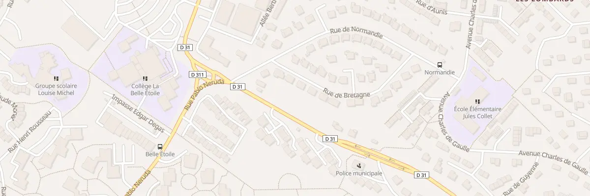 Plan du 21 Rue de Bretagne à Montivilliers