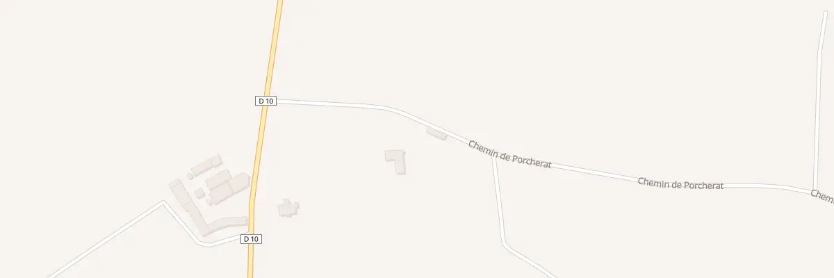 Plan du 9 Che de Porcherat à Laprade