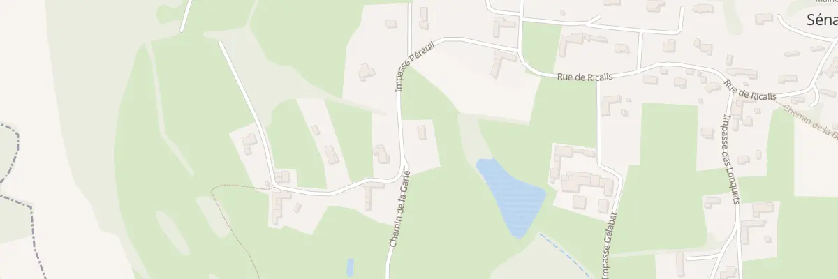 Plan du 3B Imp le Pereuil à Sénac