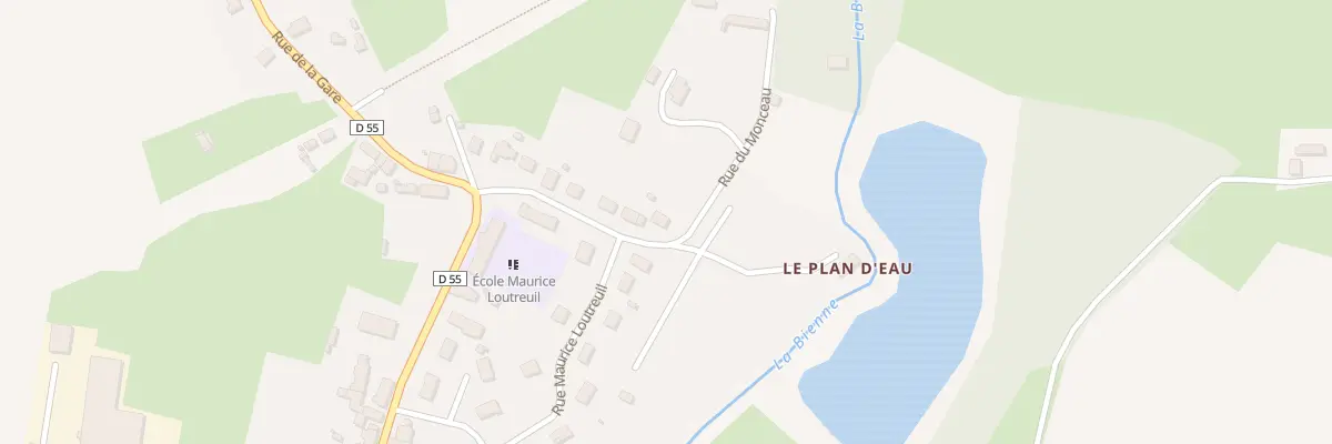 Plan du 14 Rue du Monceau à Chérancé