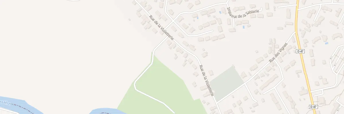 Plan du 17 Rue de la Violetterie à Montbizot