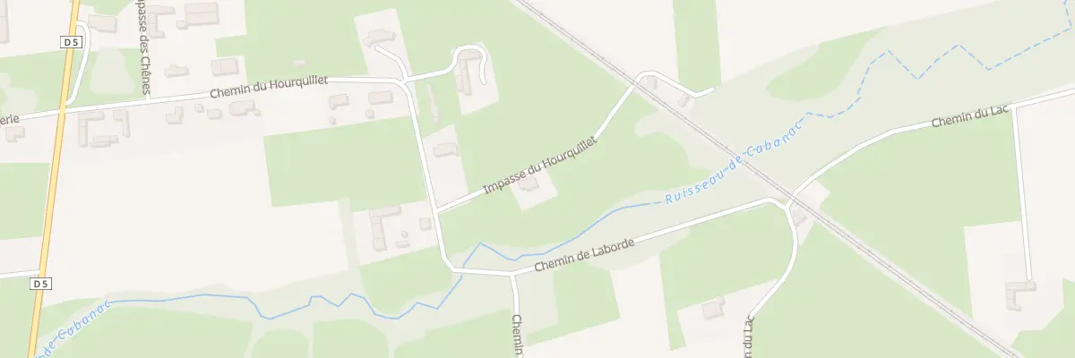 Plan du 2 Imp du Hourquillet à Lespouey