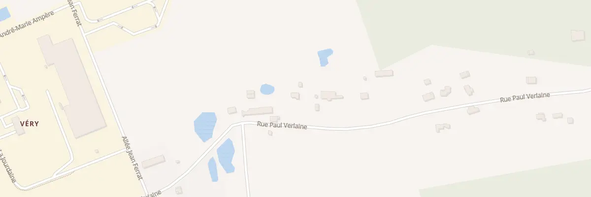 Plan du 24 Rue Paul Verlaine à Montpon-Ménestérol