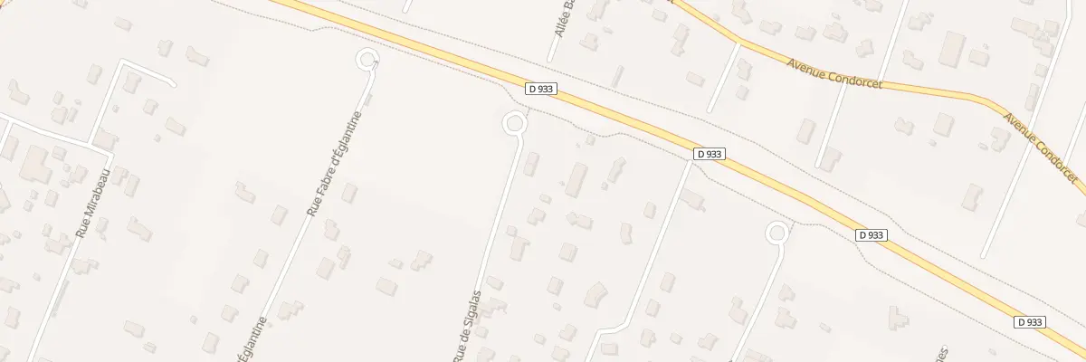 Plan du 130 Rue de Sigalas à Marmande