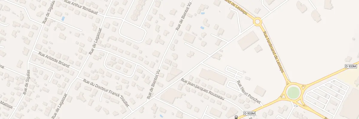 Plan du 14 Rue de Bientot Vu à Marmande