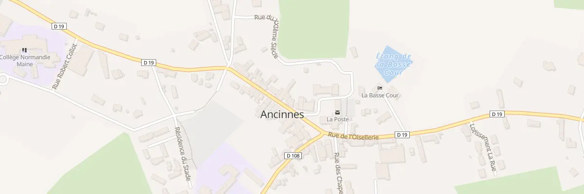 Plan du 10 Rue Andre Malo à Ancinnes