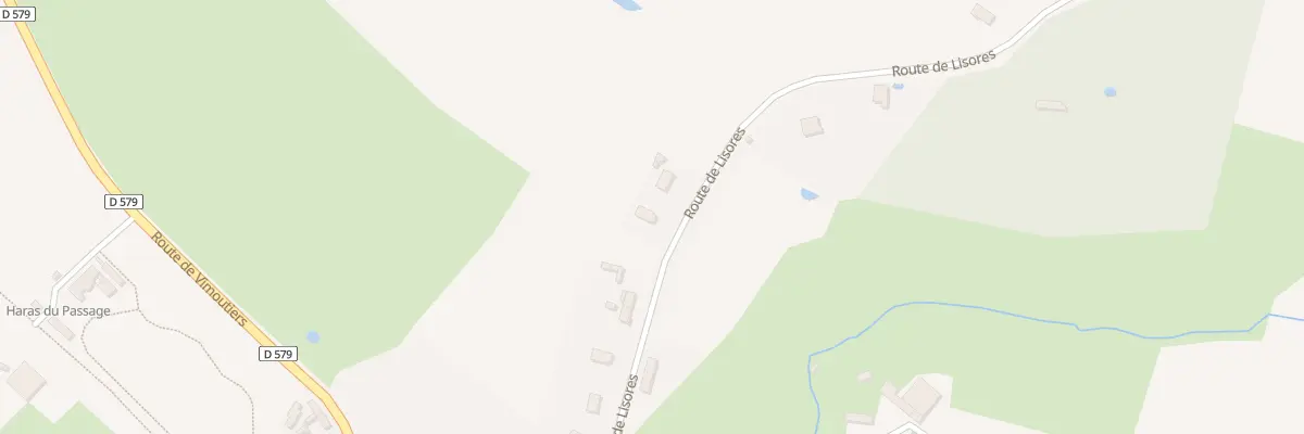 Plan du 351 Rte de Lisores -Ste Foy à Val-de-Vie