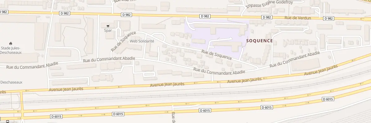 Plan du 215 Rue Cdt Abadie au Havre
