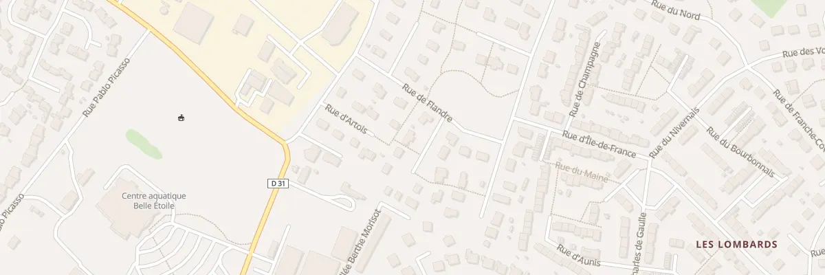 Plan du 10 Rue de Flandres à Montivilliers