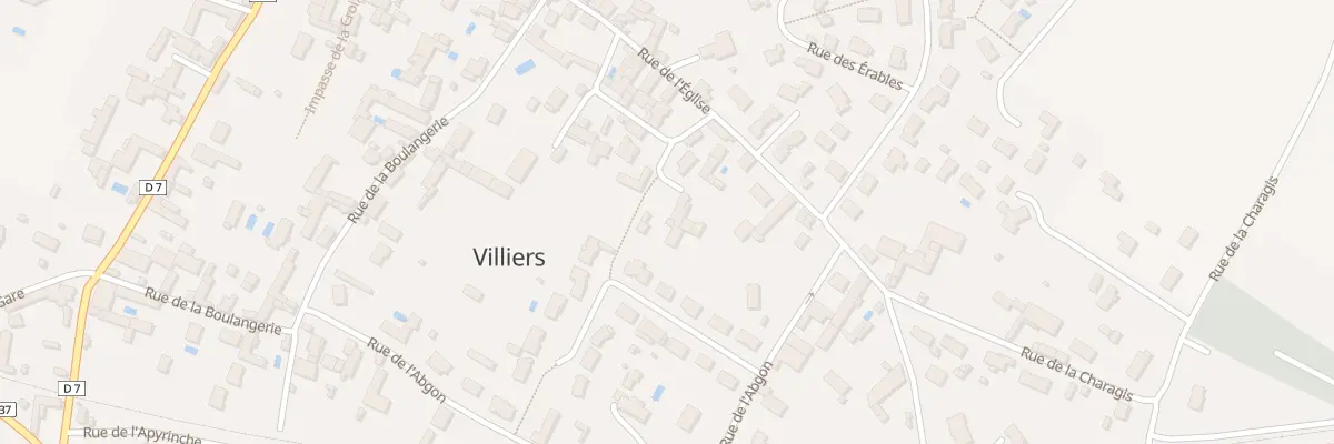 Plan du 8B Rue des Deux Puits à Villiers