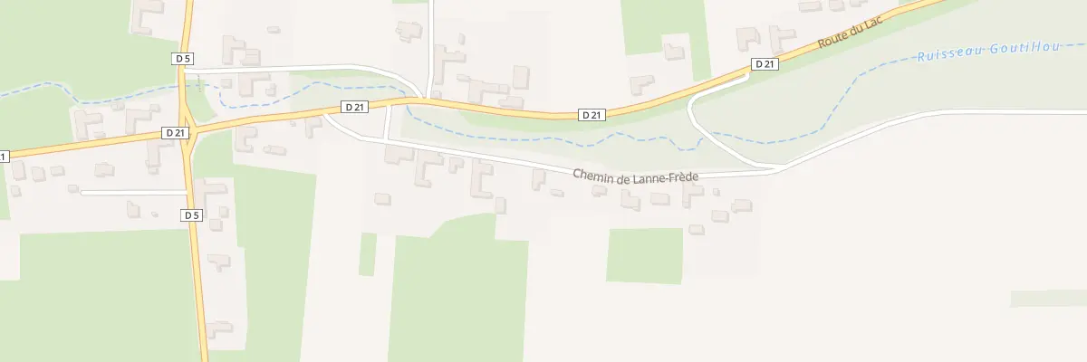 Plan du 18 Che de Lanne Frede à Laslades