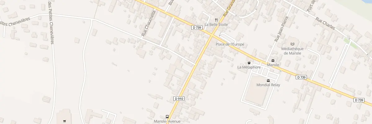 Plan du 4 Rue des Ecoles à Mansle-les-Fontaines