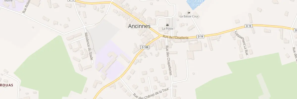 Plan du 7 Rue de la Liberation à Ancinnes