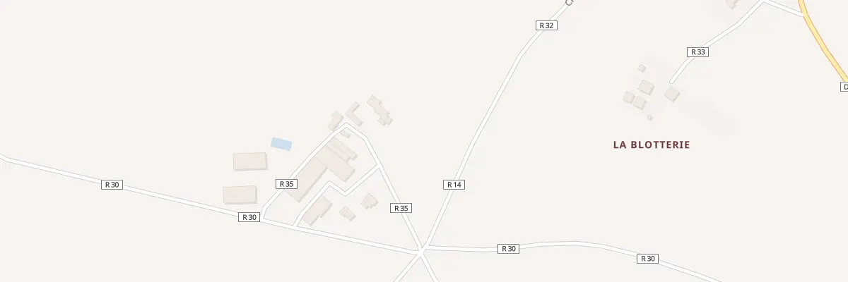 Plan du 902 Rte de la Thibaudière à Gizeux