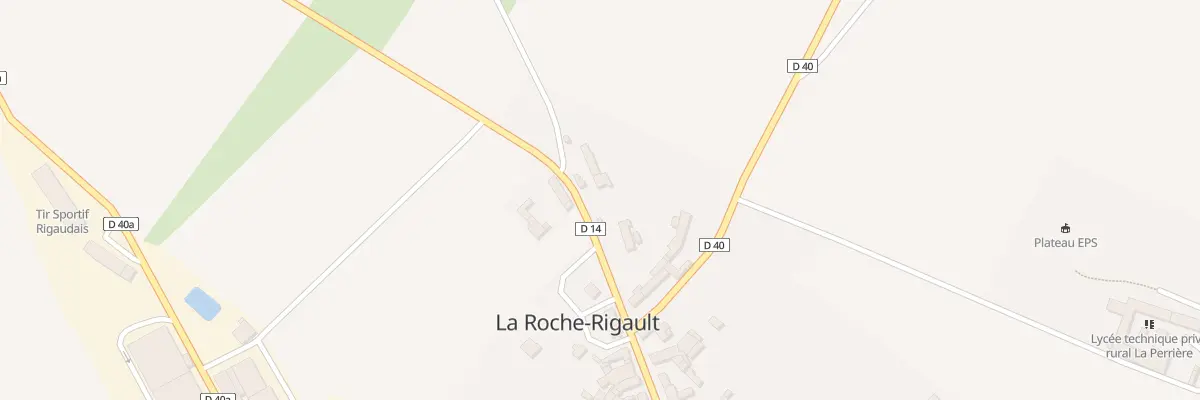 Plan du 23 Rue des Charmilles à La Roche-Rigault