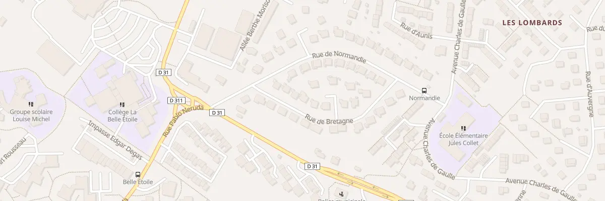 Plan du 18 Rue de Bretagne à Montivilliers