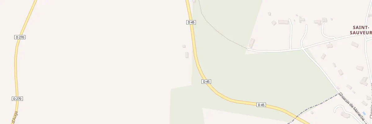 Plan du 500 Che de Lisieux à Manerbe