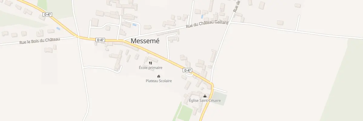 Plan du 4 Rue de la Liberté à Messemé