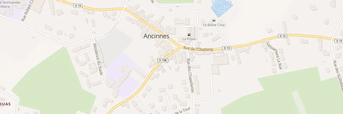 Plan du 3 Rue de la Liberation à Ancinnes