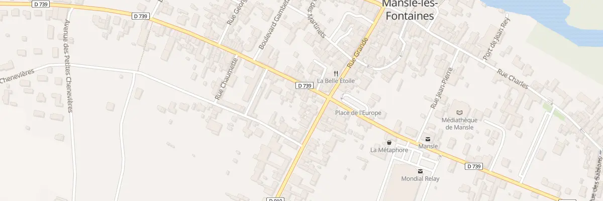 Plan du 11 Rue des Bouviers à Mansle-les-Fontaines