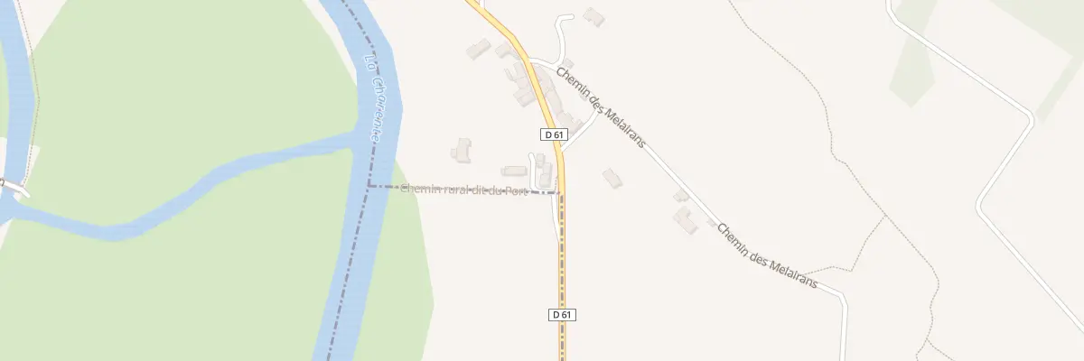 Plan du 2 Che du Pre à Fontenille
