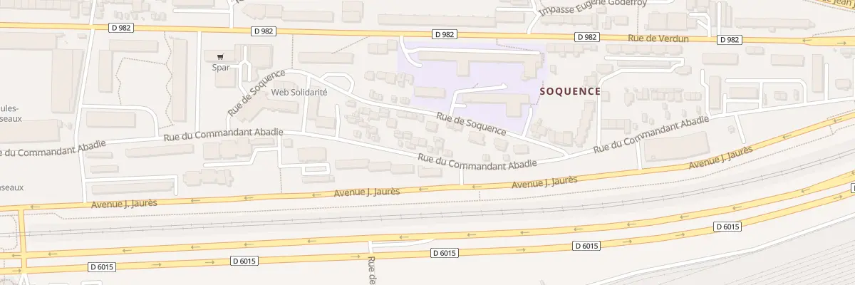 Plan du 221 Rue Cdt Abadie au Havre