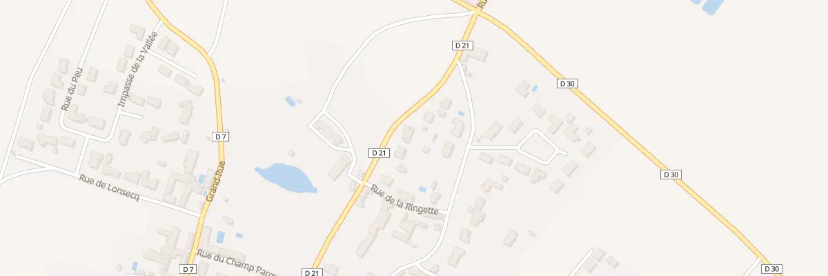 Plan du 14 Rue du Château à Villiers