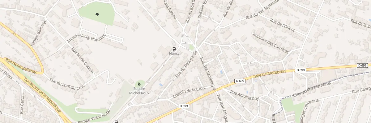 Plan du 50 Rue Bellegarde à Angoulême