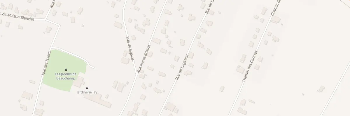 Plan du 99 Rue de Lagassat à Marmande