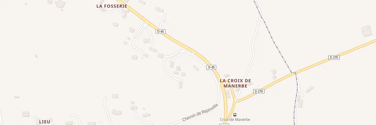 Plan du 1167 Rte de Dives à Manerbe