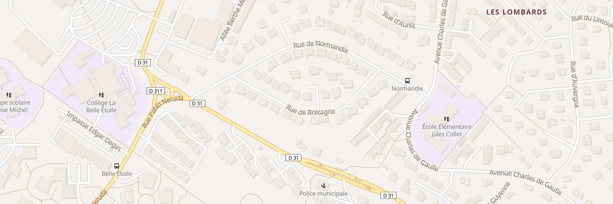 Plan du 14 Rue de Bretagne à Montivilliers