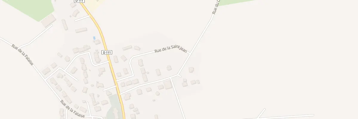 Plan du 24 Rue de la Saint-Jean à Mannevillette