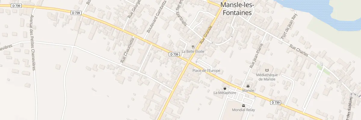 Plan du 7 Rue des Bouviers à Mansle-les-Fontaines